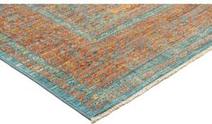 Tappeto Kairo Stilizzato Ruggine Ottanio 152x200 Cm