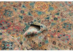 Tappeto Kairo Stilizzato Beige Blu Petrolio 150x199 Cm