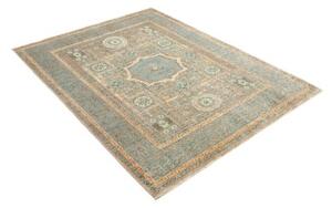 Tappeto Kairo Stilizzato Blu Ruggine 147x190 Cm