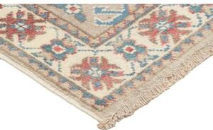 Tappeto Kazak Stilizzato Beige Azzurro 57x89 Cm