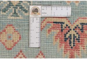 Tappeto Kazak Stilizzato Azzurro Avorio 61x94 Cm