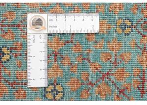 Tappeto Kairo Stilizzato Blu Petrolio Mattone 175x237 Cm