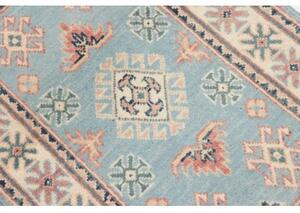 Tappeto Kazak Stilizzato Azzurro Avorio 61x94 Cm
