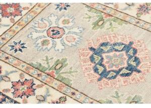 Tappeto Kazak Stilizzato Avorio Blu 61x90 Cm