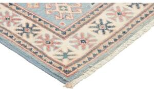 Tappeto Kazak Stilizzato Azzurro Avorio 61x94 Cm
