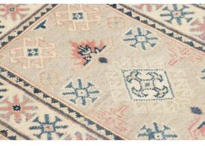 Tappeto Kazak Stilizzato Avorio Blu 60x98 Cm