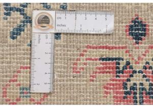 Tappeto Kazak Stilizzato Avorio Blu 60x98 Cm
