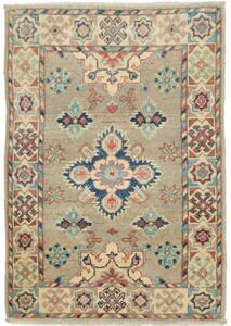 Tappeto Kazak Stilizzato Beige Blu 63x91 Cm