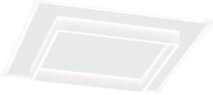 Plafoniera moderna top light wish 1223 65 led cct switch metallo - Top Light