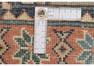 Tappeto Kazak Geometrico Arancione Blu 62x94 Cm