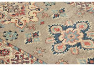 Tappeto Kazak Stilizzato Beige Blu 63x91 Cm