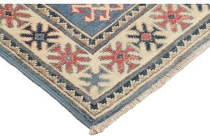 Tappeto Kazak Stilizzato Blu Avorio 61x89 Cm