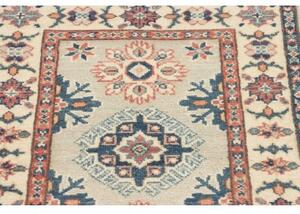 Tappeto Kazak Stilizzato Avorio Blu 61x85 Cm