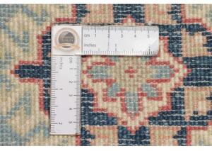 Tappeto Kazak Stilizzato Azzurro Avorio 61x93 Cm