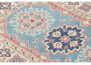 Tappeto Kazak Stilizzato Celeste Beige 62x90 Cm