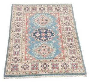 Tappeto Kazak Stilizzato Celeste Beige 62x90 Cm