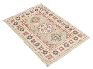 Tappeto Kazak Stilizzato Beige Rosso 61x96 Cm