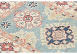 Tappeto Kazak Stilizzato Azzurro Avorio 61x93 Cm