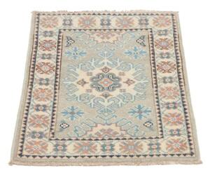 Tappeto Kazak Stilizzato Grigio Chiaro Beige 61x90 Cm