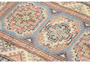 Tappeto Kazak Stilizzato Azzurro Beige 61x89 Cm