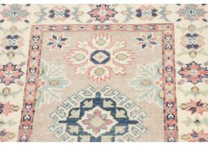 Tappeto Kazak Stilizzato Avorio Blu 58x90 Cm