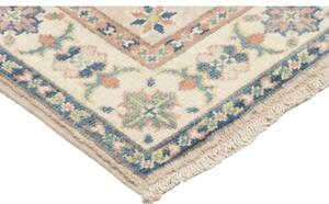 Tappeto Kazak Stilizzato Avorio Blu 60x85 Cm