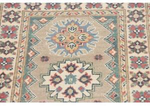 Tappeto Kazak Stilizzato Beige Blu 62x94 Cm