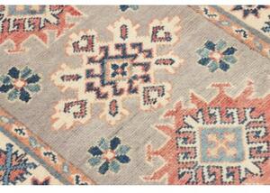 Tappeto Kazak Geometrico Grigio Avorio 60x96 Cm