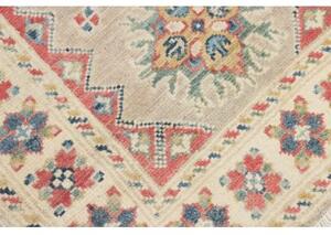 Tappeto Kazak Stilizzato Beige Rosso 61x96 Cm