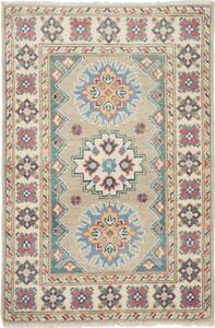 Tappeto Kazak Stilizzato Beige Blu 62x94 Cm