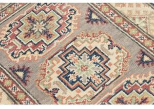 Tappeto Kazak Stilizzato Grigio Avorio 64x93 Cm