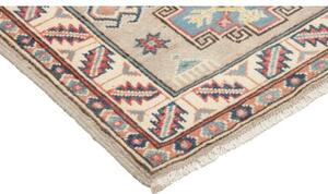 Tappeto Kazak Stilizzato Beige Azzurro 61x91 Cm