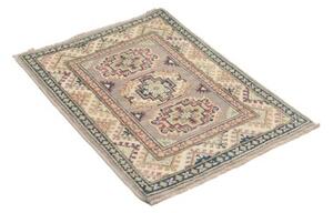 Tappeto Kazak Stilizzato Grigio Avorio 64x93 Cm