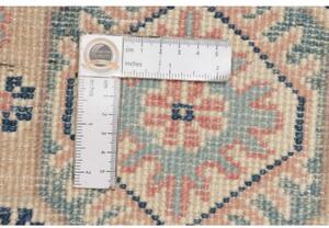Tappeto Kazak Stilizzato Azzurro Beige 61x85 Cm