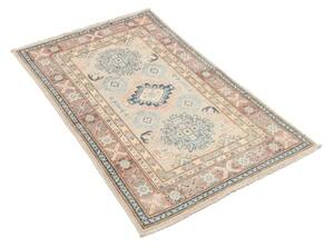 Tappeto Kazak Geometrico Beige Blu 77x127 Cm