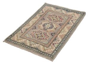 Tappeto Kazak Stilizzato Grigio Avorio 64x93 Cm