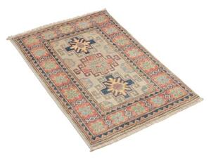 Tappeto Kazak Stilizzato Beige Rosso Corallo 57x87 Cm