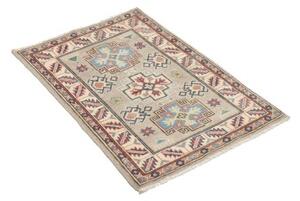 Tappeto Kazak Stilizzato Beige Azzurro 61x91 Cm