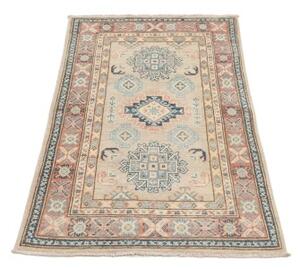 Tappeto Kazak Geometrico Beige Blu 77x127 Cm