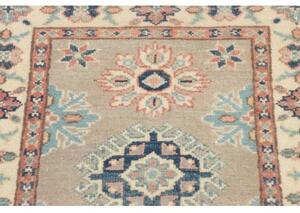 Tappeto Kazak Stilizzato Beige Blu 62x86 Cm