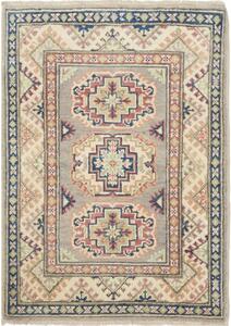 Tappeto Kazak Stilizzato Grigio Avorio 64x93 Cm