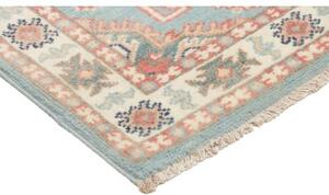 Tappeto Kazak Stilizzato Azzurro Beige 61x85 Cm