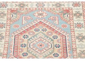 Tappeto Kazak Stilizzato Azzurro Beige 61x85 Cm