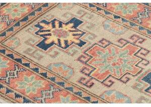 Tappeto Kazak Stilizzato Beige Rosso Corallo 57x87 Cm