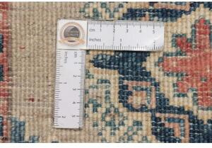 Tappeto Kazak Stilizzato Beige Blu 62x90 Cm