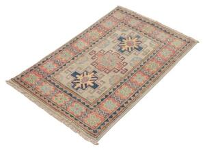 Tappeto Kazak Stilizzato Beige Rosso Corallo 57x87 Cm