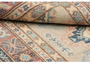 Tappeto Kazak Geometrico Beige Blu 77x127 Cm