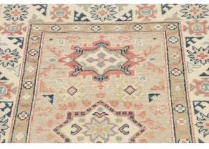 Tappeto Kazak Geometrico Beige Blu 83x126 Cm