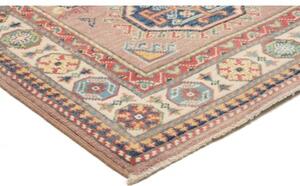 Tappeto Kazak Stilizzato Rosa Blu 82x126 Cm
