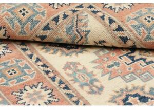Tappeto Kazak Geometrico Avorio Rosa Antico 87x136 Cm